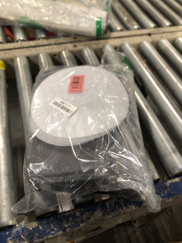 Photo 1 of China Storage Containers-Quilted Dish Storage Containers with Lid Hard Shell for Moving Transport, Dinnerware Storage,Stackable Plate Storage,24 Felt Plate Dividers Included,2PACK 12*12*8in(Dark Grey)