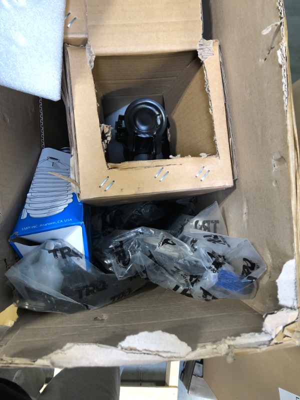 Photo 1 of TRQ 12pc Steering Suspension Kit Strut Spring Assemblies Tie Rods Control Arms Compatible with 2011-2016 Hyundai Elantra