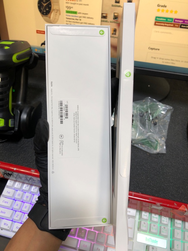 Photo 1 of ** WAS SEALED, OPENED FOR SEREAL NUMBER**
Apple Watch SE (2nd Gen) [GPS 44mm] Smartwatch with Midnight Aluminum Case with Midnight Sport Band M/L. Fitness and Sleep Trackers, Crash Detection, Heart Rate Monitor, Retina Display