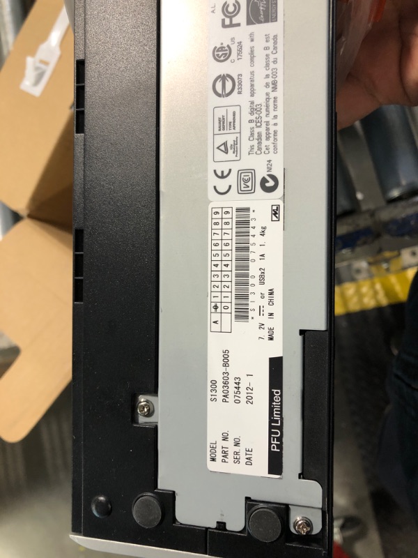 Photo 1 of *SCANNER DOESNT WORK**Fujitsu ScanSnap PA03603-B005 S1300 Instant PDF Sheet-Fed Mobile Scanner