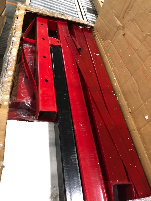 Photo 1 of GarveeTech Cherry Picker Engine Hoist, Folding Engine Crane, 2 Ton 4400lb Engine Hoist Lift, Heavy Duty Hydraulic Engine Shop Crane with 6 Casters, Telescopic Boom Hitch