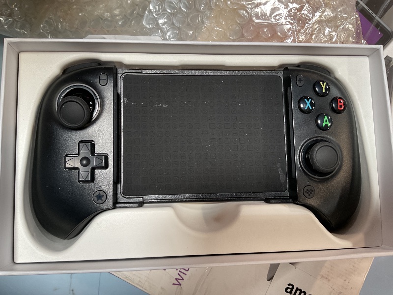 Photo 1 of 8Bitdo Ultimate Mobile Gaming Controller for Android devices, Bluetooth Mobile Game Controller with Hall Effect Joysticks and Hall Triggers (Black)
