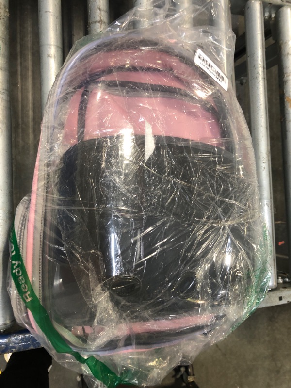 Photo 1 of Lollimeow Cat Carrier Backpack, Bubble Expandable Backpack Carrier, Pets and Small Dogs,Airline-Approved, Designed for Travel, Hiking, Walking & Outdoor Use (Square Expandable-Pink)