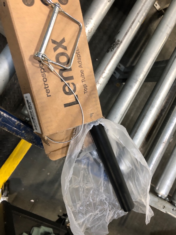 Photo 1 of Retrospec Bike Rack Cross-Bar Top Tube Adjustable Adapter, Black, 18"-28" (3545)