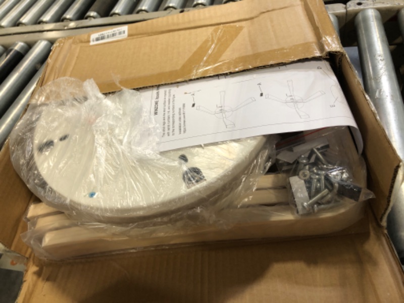 Photo 1 of Wood Stools, Set of 2 Wooden Stackable Stool Extra Seating for Kids, Guests, Portable Round 16.5-Inch, Counter Height Stools for Living Room, Backyard, Classroom, Kitchen, Pland Stand, Apartment