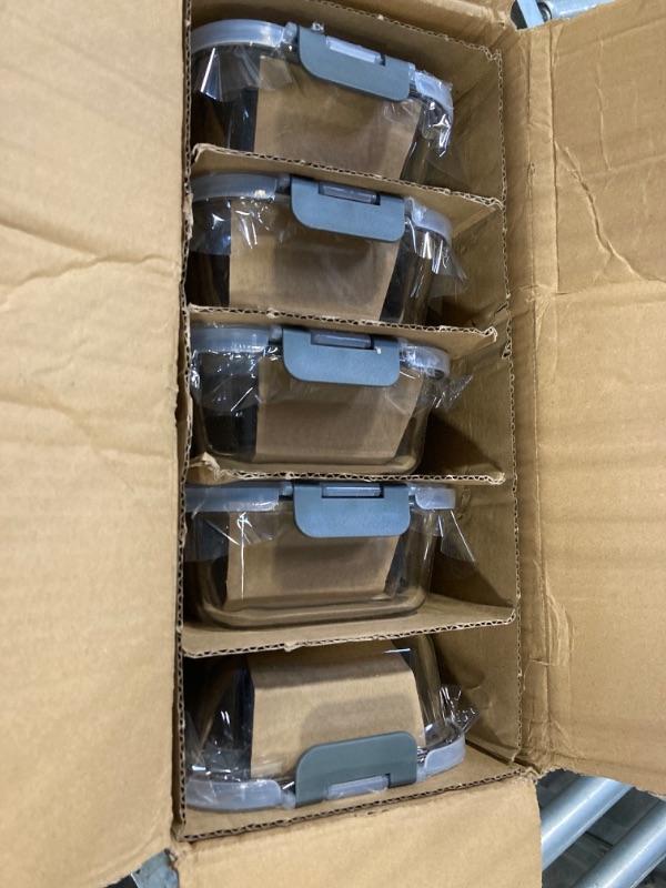 Photo 1 of [10-Pack] Glass Meal Prep Containers with Lids, MCIRCO Food Storage Containers with Snap Locking Lids, Airtight Lunch Containers, Microwave, Oven, Freezer and Dishwasher
