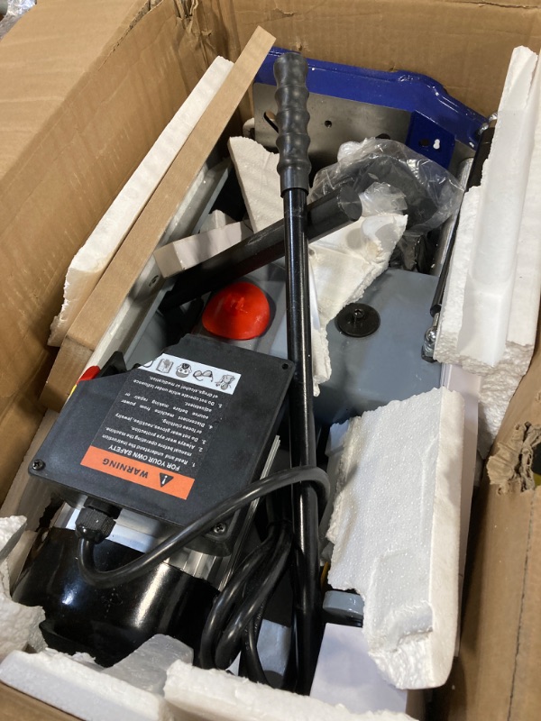 Photo 1 of VEVOR Woodworking Mortise Machine, 3/4 HP 3400RPM Powermatic Mortiser With Chisel Bit Sets, Benchtop Mortising Machine, For Making Round Holes Square Holes, Or Special Square Holes In Wood