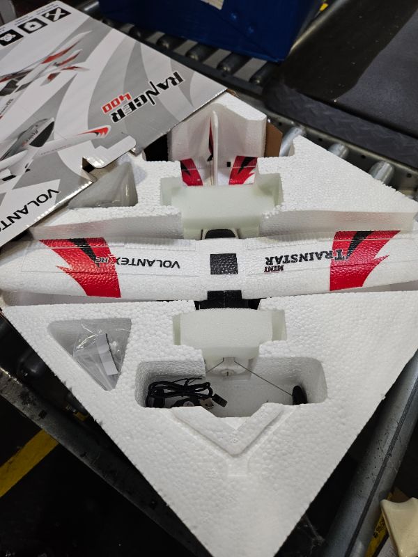 Photo 2 of **MISSING PARTS**
VOLANTEXRC RC Airplane TrainStar Mini 2.4GHz 3 Channel Remote Control Plane RTF Ready to Fly with Xpilot Stabilization System Easy to Fly for Beginners (761-1 RTF)