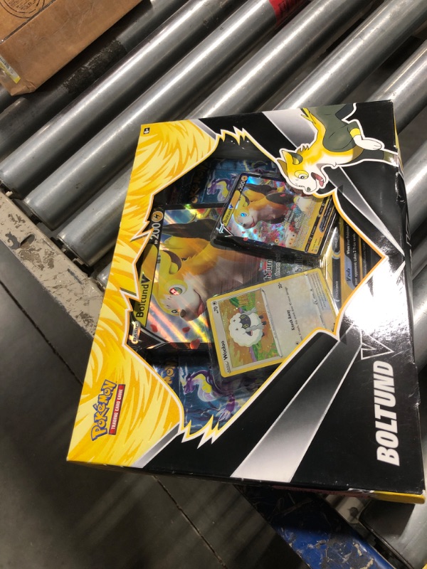 Photo 2 of ***NO BOOSTER PACKS, JUST LOOSE CARDS, AS IS/ NO RETURNS - SALE FINAL***Pokemon TCG: Boltund V Box, Multicolor, 820650851186