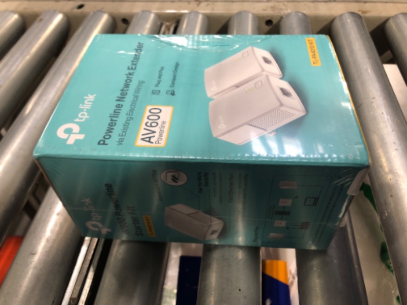 Photo 1 of TP-Link AV600 Powerline Ethernet Adapter - Plug&Play, Power Saving, Nano Powerline Adapter, Expand Home Network with Stable Connections (TL-PA4010 KIT)