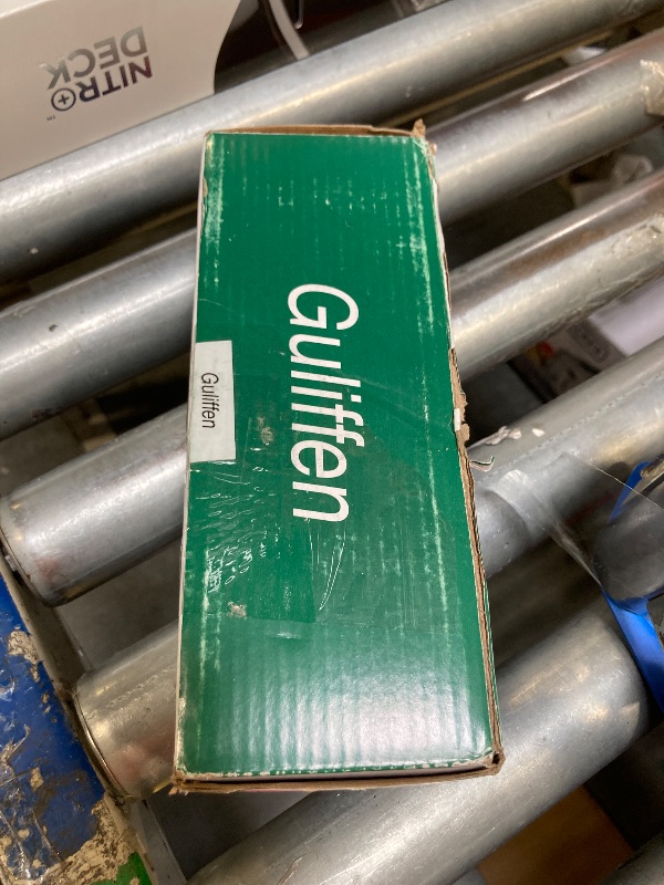 Photo 1 of Guliffen 7 Pack Combination Lock 4 Digit Locks with Code Outdoor Weatherproof Padlock, Locks of Metal for Gate, Shed, Storage Unit (Black)