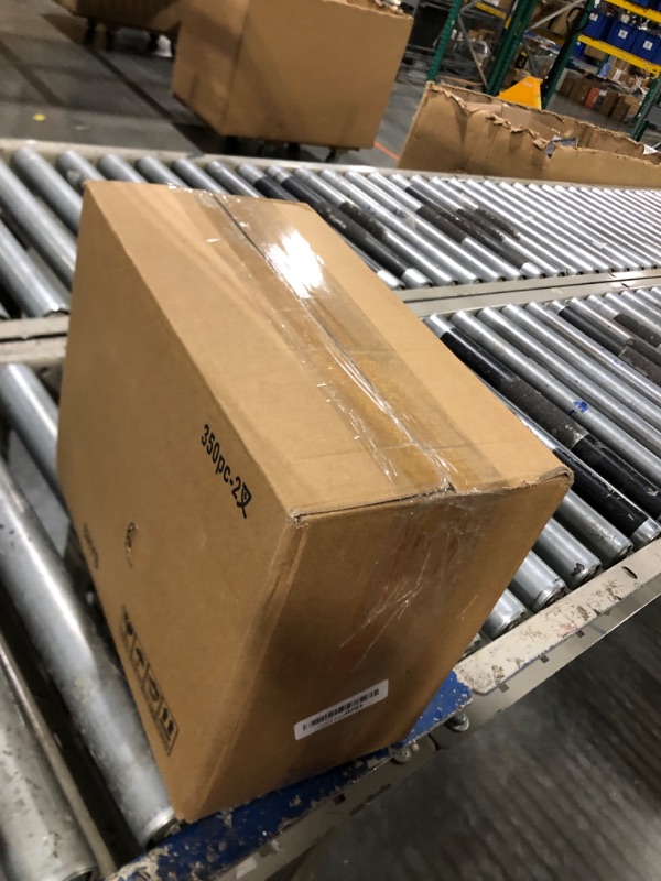 Photo 1 of 350PCS Clear and Black Plastic Plates, Black Disposable Plates for 50 Guests,Include 50Dinner Plates, 50Dessert Plates, 50Cups,50Forks, 50Knives,50Spoons,50Rolled Napkins,Perfect for Wedding