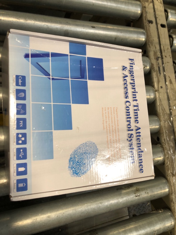 Photo 1 of HapAttend Time Clock - Fingerprint Time Clocks for Employees Small Business Automatic Calculate Hours, H2 Standalone Biometric Clock in Machine for Employees with 5 RFID Cards (0 Monthly Fees)