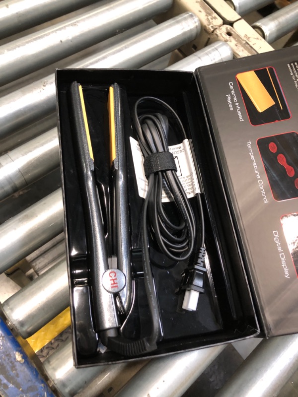 Photo 1 of CHI G2 Flat Iron, Hair Straightener For A Smooth Finish, Ceramic Heater For 40 Second Heat Up, Durable Design, 1.25" Iron