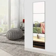 Photo 1 of 3 pc adhesive mirrors stock photo  not exact