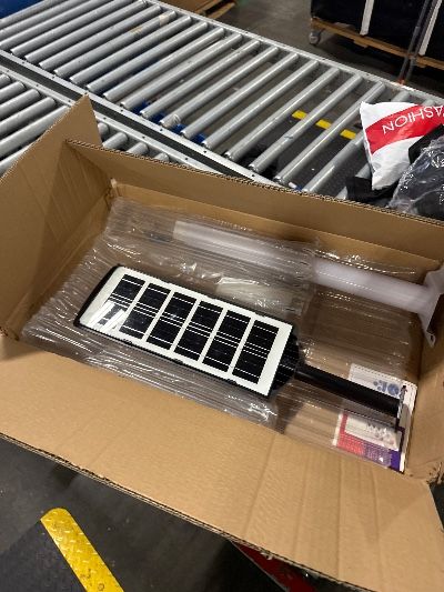 Photo 1 of ***MISSING REMOTE*** Solar Outdoor Lights 450W IP65 Waterproof Solar Flood Lights with Motion Sensor Solar Garden Lightsrden Lights 450w