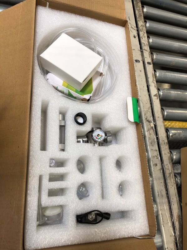 Photo 1 of ZRDR 4L Co2 Generator System with Dual Gauge Display Pressure Gauge,DIY Co2 Generator System Kit, Automatic Pressure Relief Valve Bubble Counter for Plants Aquarium, Stable Output