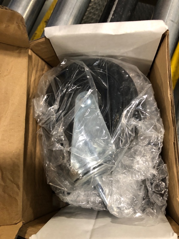 Photo 1 of Ronlap Gate Wheels for Wooden Gate, Gate Caster Wheel Spring Loaded for Metal Tube Swing Gate Fence Gate Wheel for Gates Heavy Duty Outdoor Farm Vinyl Gate Rollers, 220 Lbs, Upgraded 4 Inches, Black