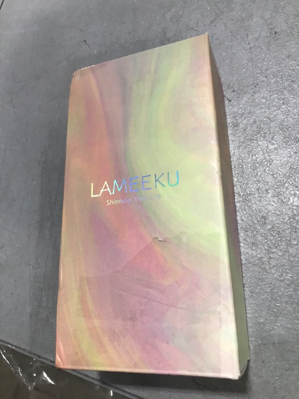 Photo 1 of LAMEEKU Compatible with iPhone 16 Pro Wallet Case with Card Holder, Zipper Leather Crossbody Case with Phone Grip Holder Stand Wrist Strap for Women 6.3 inch Black