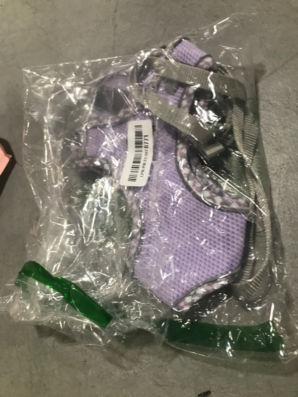 Photo 1 of Petank Dog Harness for Small Medium Dogs No Pull, Puppy Harness and Leash Set, Easy Walk Dog Harness for Walking, Running, Training, Small Dog Harness, Medium Dog Harness (Purple, L), PTJJXC021