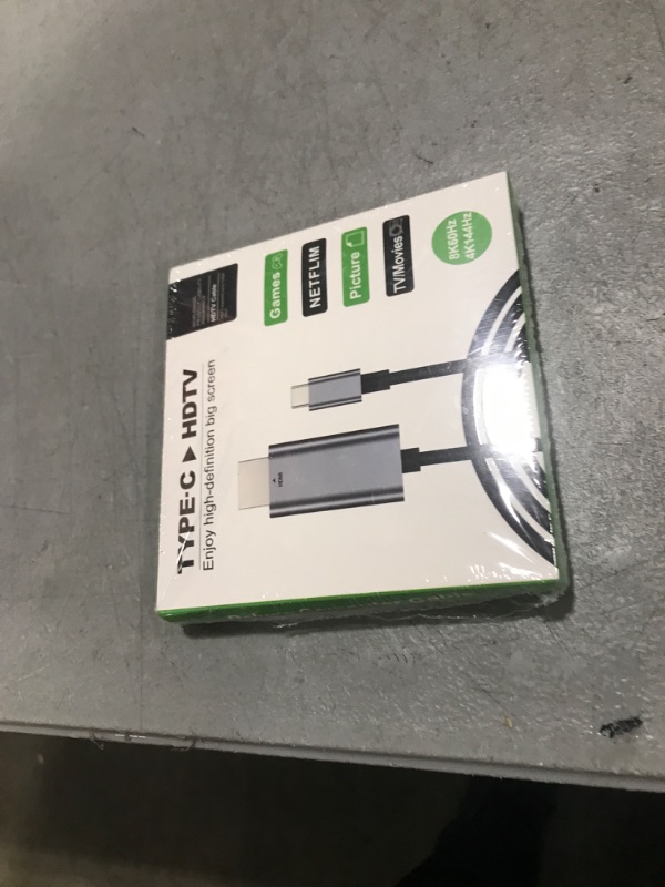 Photo 1 of Boreguse USB C to HDMI 2.1 Cable 6.6FT/2M, 8K USB Type C to HDMI Cord High Speed 48Gbps, Thunderbolt 4/3 to HDMI HDCP 2.3 Compatible with Steam Deck,MacBook Pro/Air, iPhone15/15Pro
