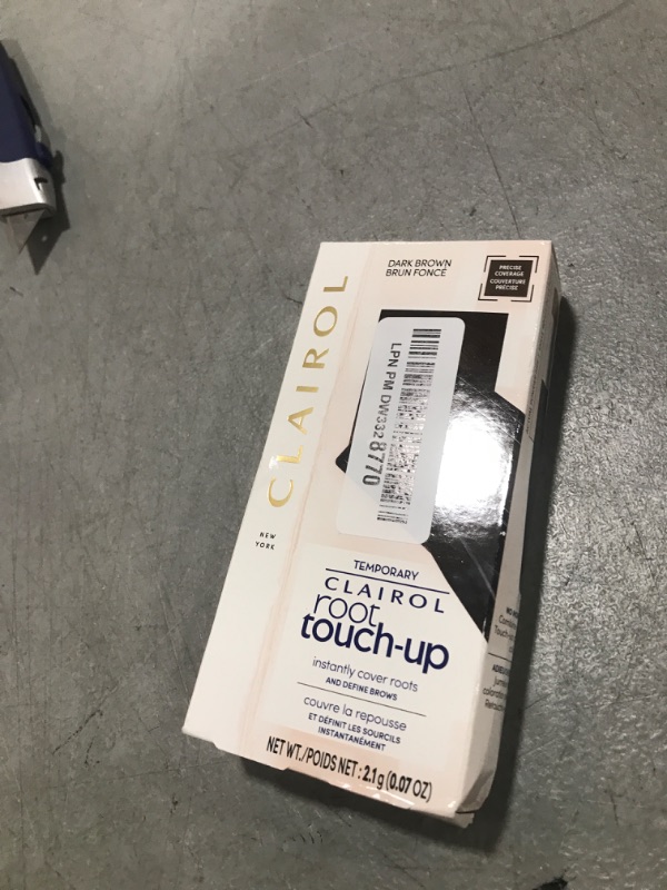 Photo 1 of Clairol Root Touch-Up Temporary Concealing Powder, Dark Brown Hair Color, Pack of 1
