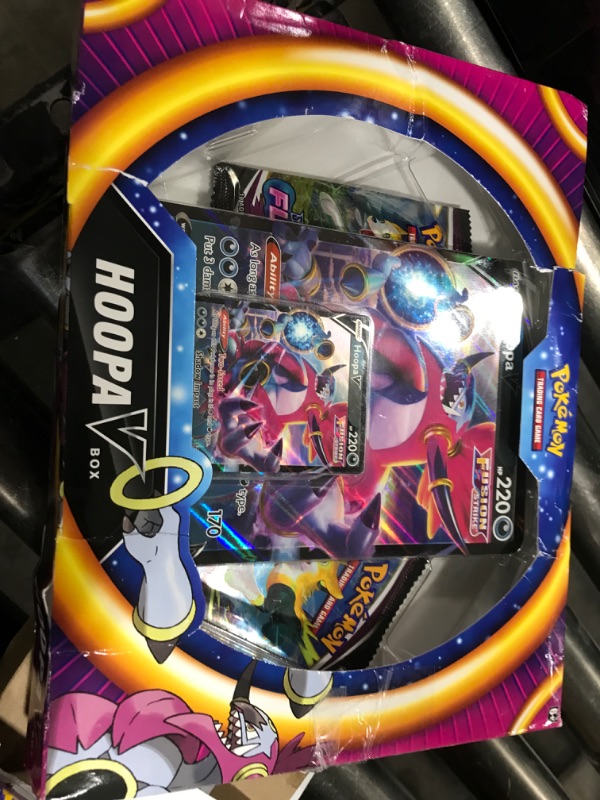 Photo 1 of Pokemon | Hoopa V Box | Card Game | Ages 6+ | 2 Players | 10+ Minutes Playing Time