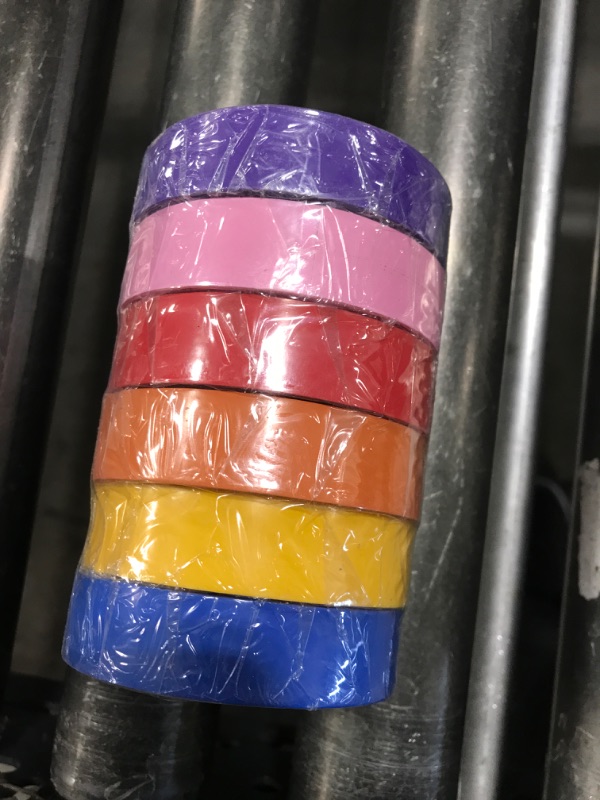 Photo 1 of MIXED COLORS ELECTRICAL TAPE