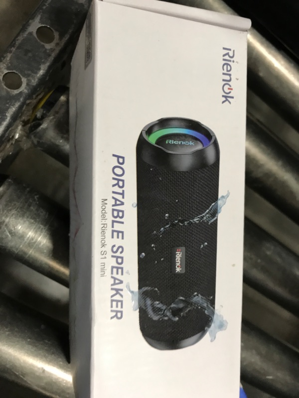 Photo 1 of RIENOK Portable Bluetooth Speaker 30W Dual Pairing True Wireless Stereo HD Sound IPX7 Waterproof Outdoor Sport Shower Wireless Speaker Bluetooth 5.3 for Home Party