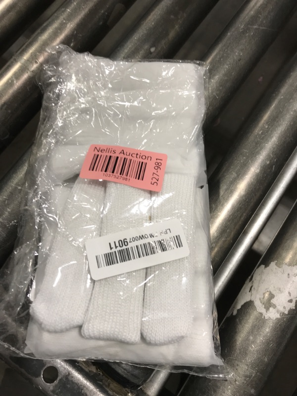 Photo 1 of 16 PCs Furniture Leg Socks - High Elastic Knitted Chair Leg Floor Protectors, White Thickening Chair Leg Covers Set, Move Easily and Reduce Noise