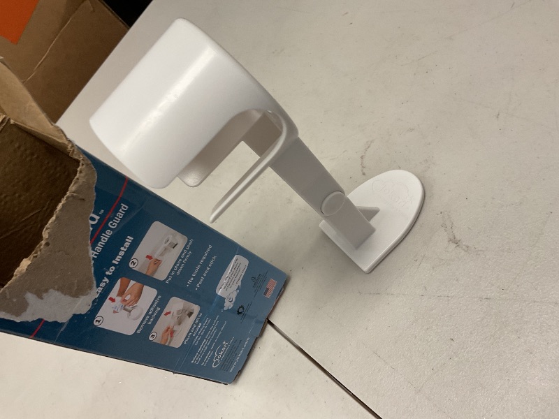 Photo 3 of Jokari Child Safety Guard. Multi-Use Protector for Sink and Shower Knobs, or Door Handles. Childproof Lock Prevents Hot Water Burns and Unsupervised Access. Easy Install, Durable Design
