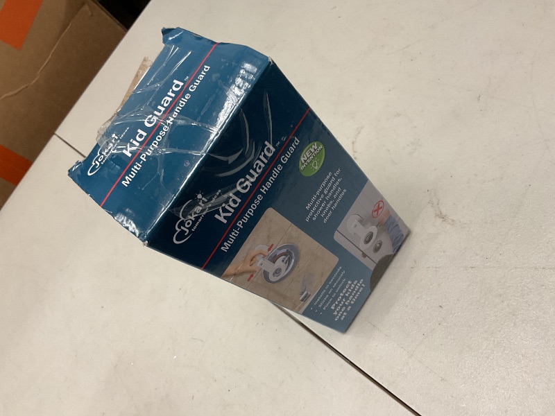Photo 2 of Jokari Child Safety Guard. Multi-Use Protector for Sink and Shower Knobs, or Door Handles. Childproof Lock Prevents Hot Water Burns and Unsupervised Access. Easy Install, Durable Design