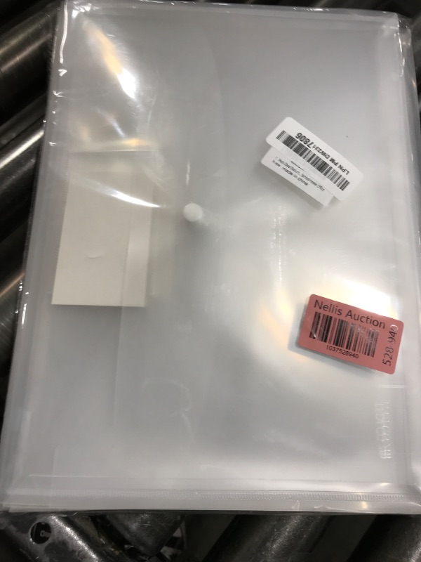 Photo 1 of 11 Pack Clear Plastic Envelopes File Folders,US Letter A4 Size Folder for Document, TFDLCG zm Poly Envelopes with 1 Inch Expansion for School Home Office Organizer(13"×9.5")