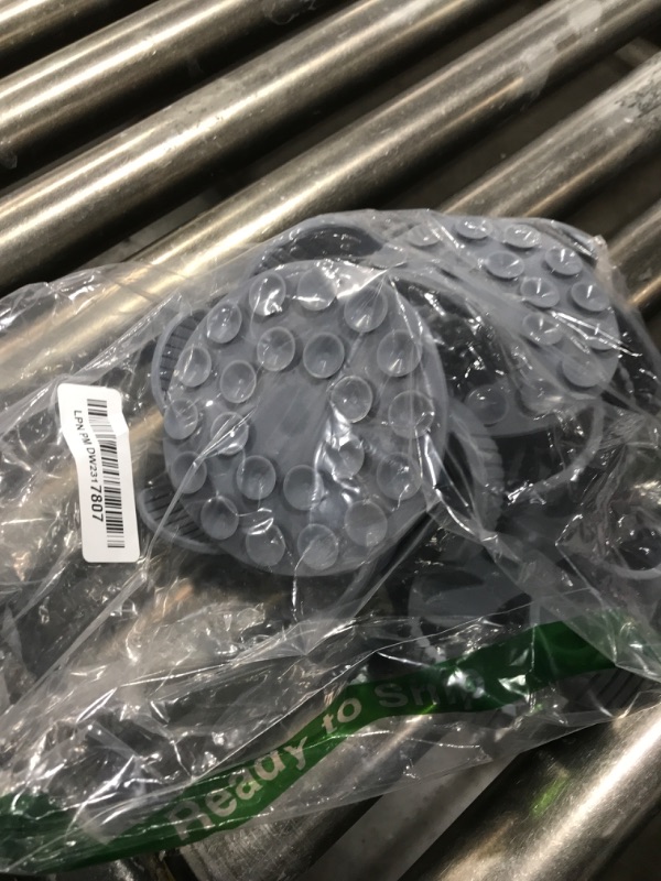 Photo 1 of Keegud Slow Eating Feeder Insert [22 Big Octopus Suction Cups] Super Firm [Cuttable] for Large Breed and Medium Size Dog Compatible with Regular and Elevated Bowls (Flower)