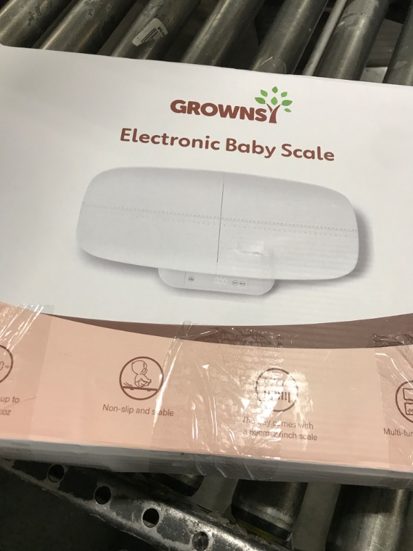 Photo 1 of Baby Scale, Multifunctional Baby Weight Scale, Pet Scale for Puppy, Cat, Adult Scale Up to 330lbs, Accurate Digital Scale with Hold Function, 27-inch Height Measurement, 5 Units, LED Screen