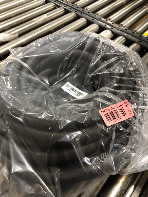 Photo 1 of Guitrees 50FT 3/4 Heavy Duty Rubber Garden Hose - 200psi Working, 1000psi Burst - Hot/Cold Water - Five-Layered Braiding for Durability - Versatile for Gardening, Agriculture, Construction(Black)