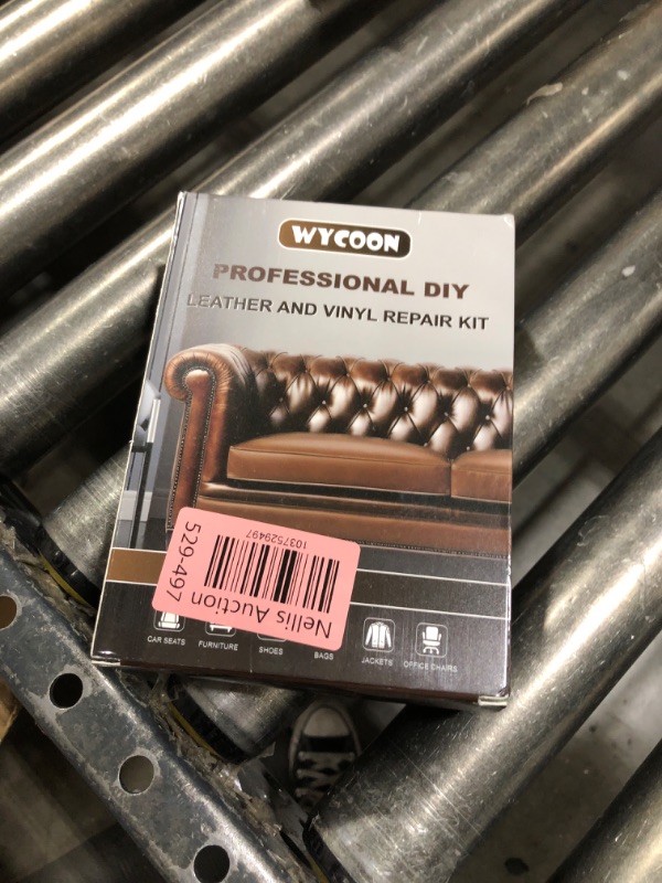 Photo 1 of WYCOON Brown Leather Repair Kit for Furniture, Leather Couch Repair Kit for Car Interior, Sofa, Car Seats and Purse with Super Easy Instructions, Restores Faux, Artificial, Genuine Pleather1037529491
