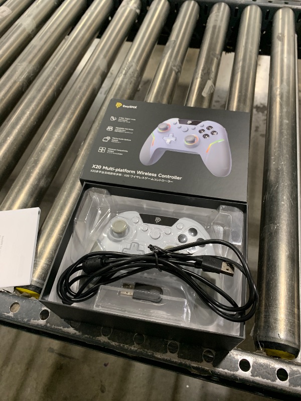 Photo 1 of EasySMX X20 Wireless Gaming Controller with RGB Backlit, 2-Stage Hall Effect Stick, 1000Hz Polling Rate, 6-Axis Gyro on Multi-Platform