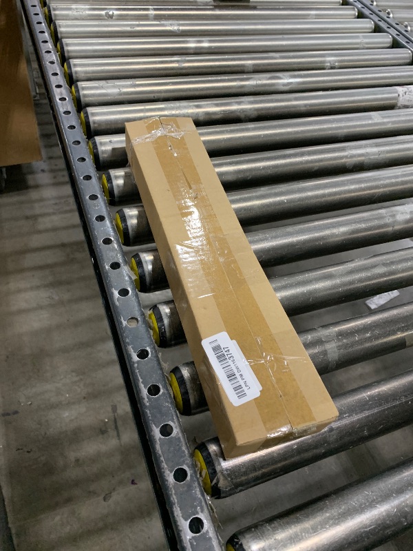 Photo 1 of SMODBRODRE Curtain Rods for Window 32 and 48, Brown 5/8 inch Splicing Single Window Curtain Rod Set