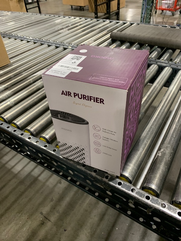 Photo 1 of Air Purifiers for Bedroom Home, MOOKA HEPA Air Purifier KJ067L, White