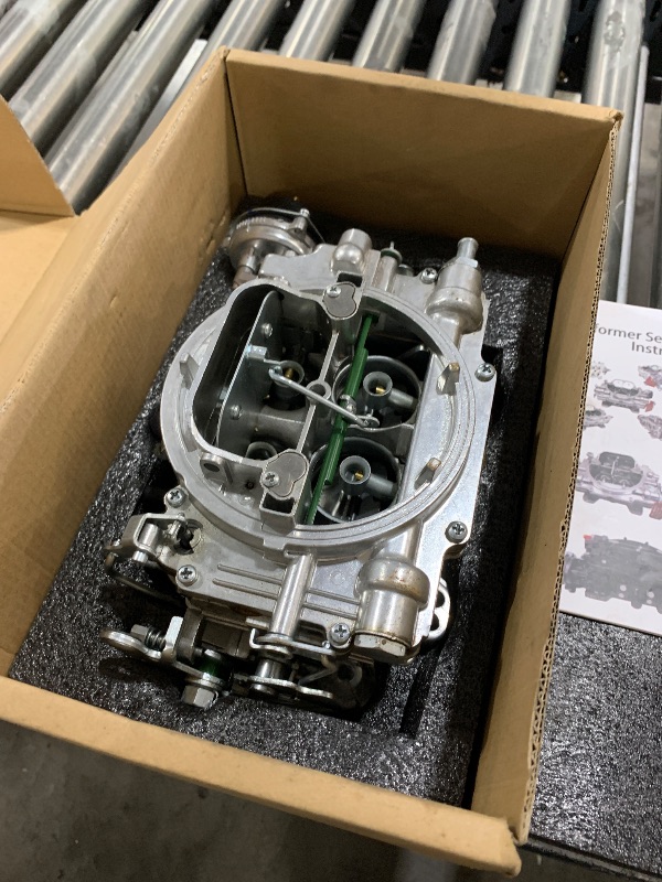 Photo 1 of USTAR 1406 Carburetor Replacement for Performer Series 600 CFM 4 Barrel Square Bore with Electric Choke Compatible with Chevy Corvette Silverado Ford Mercury Mustang Bronco GMC Pickup Truck