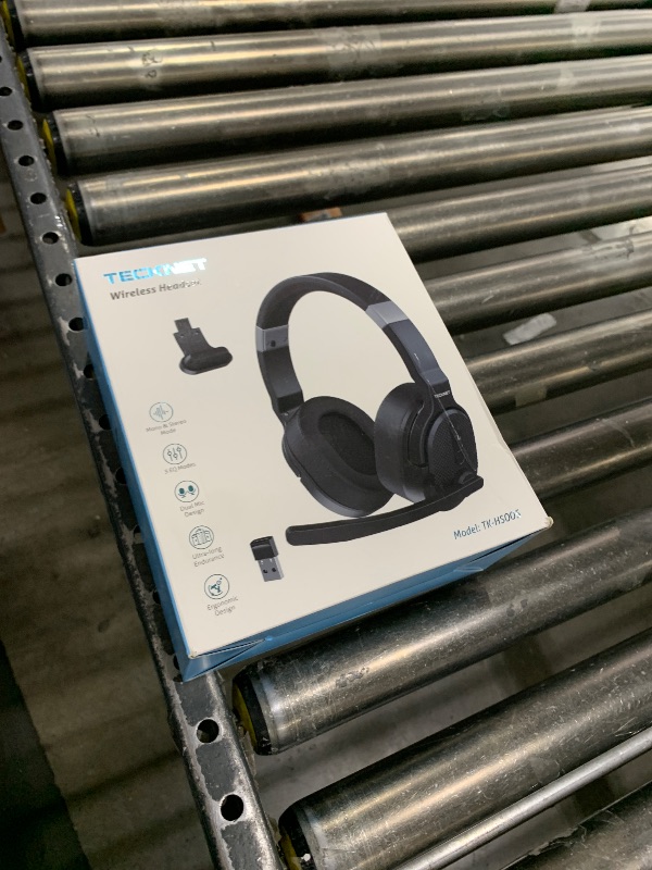 Photo 1 of TECKNET Bluetooth Trucker Headset, Single and Dual Ear Wireless Headset