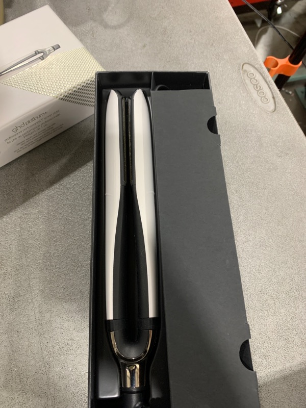 Photo 1 of ghd Platinum+ Styler ? 1" Flat Iron Hair Straightener, Professional Ceramic Hair Styling Tool for Stronger Hair, More Shine, & More Color Protection ? White