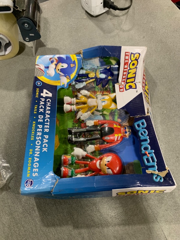 Photo 1 of TCG Toys Bend-EMS - Sonic The Hedgehog - The Original Bendable, posable Actions Figures from The 90's are Back! Great Birthday Gifts for Kids, Boys, and Girls