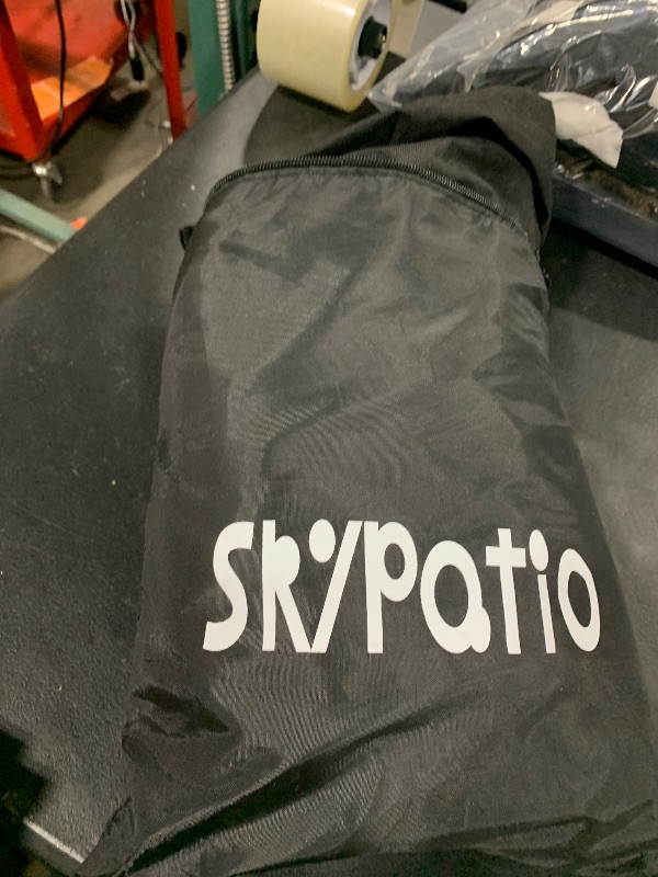 Photo 1 of Skypatio Patio Chair Cover Waterproof, Outdoor Furniture Storage Cover for All Weather Protection (Black)