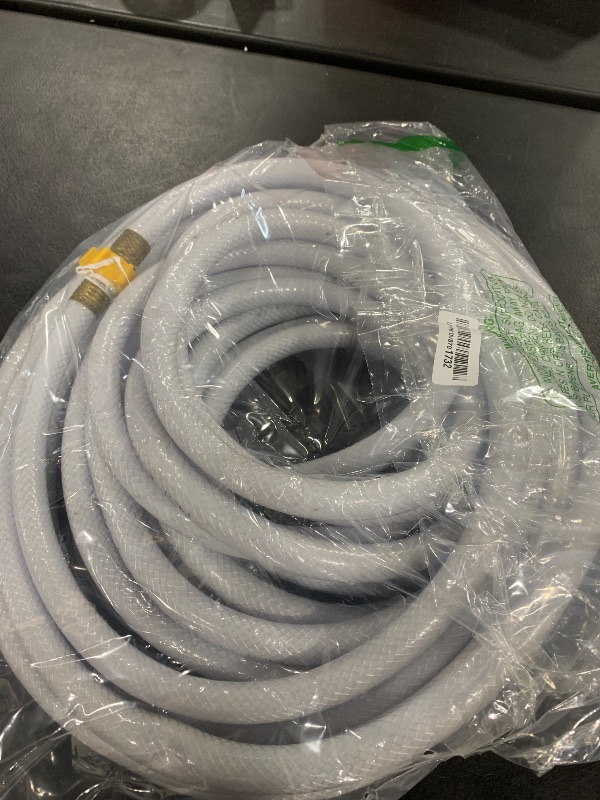 Photo 1 of Camco TastePURE 50-Ft Water Hose - RV Drinking Water Hose Contains No Lead, No BPA & No Phthalate - Features Diamond-Hatch Reinforced PVC Design - 5/8” Inside Diameter, Made in the USA (22793)