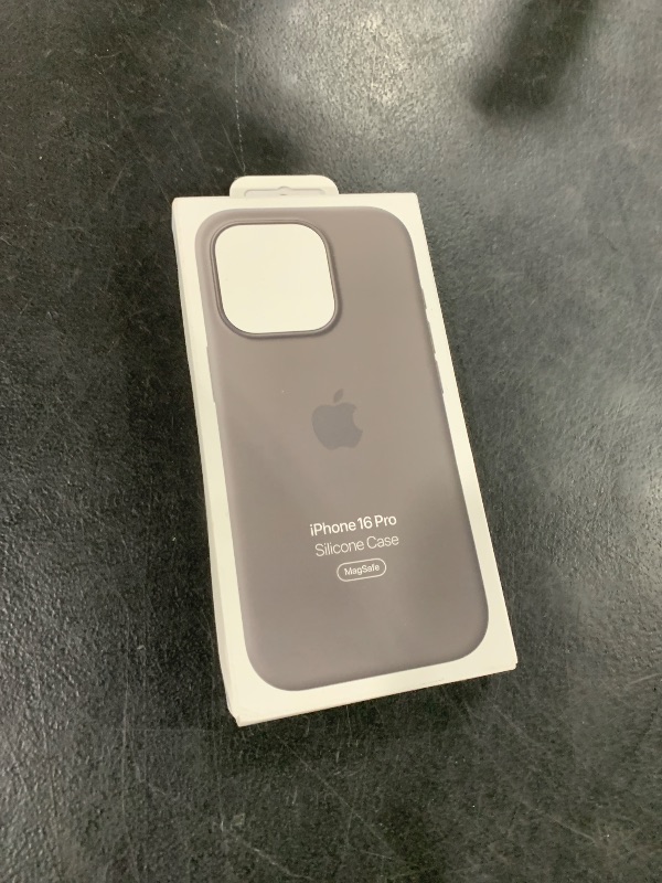 Photo 1 of Apple iPhone 16 Pro Silicone Case with MagSafe and Camera Control - Stone Grey ???????
