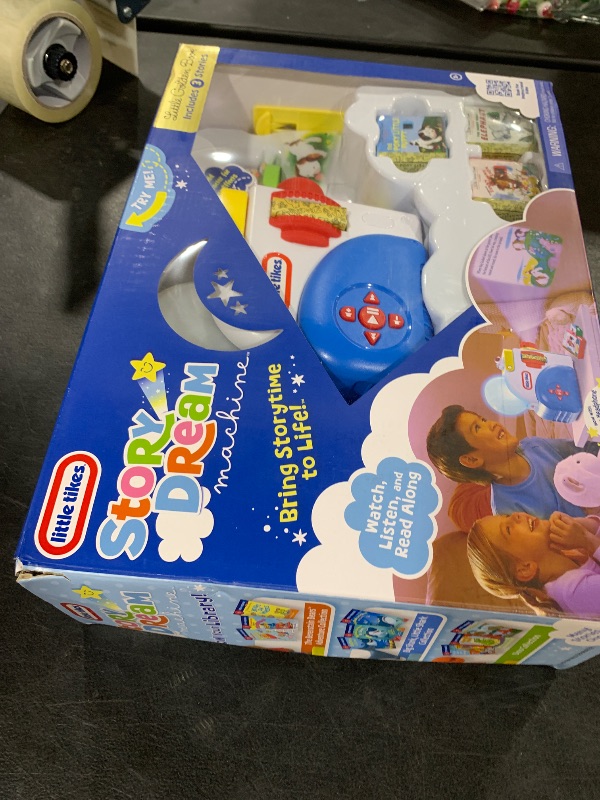 Photo 1 of Little Tikes Story Dream Machine Starter Set, Storytime, Books, Little Golden Book, Audio Play, The Poky Little Puppy Character, Nightlight, Toy Gift for Toddlers and Kids Girls Boys Ages 3+