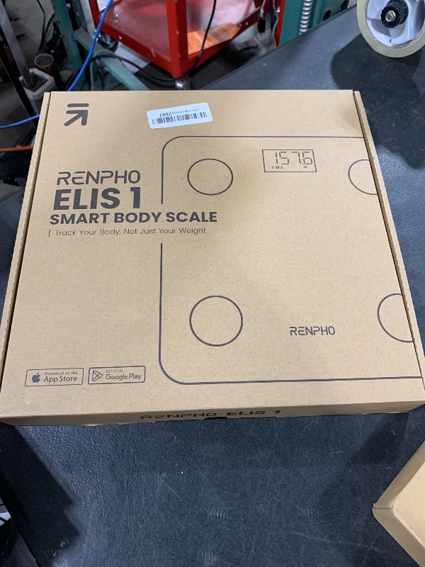 Photo 1 of RENPHO Smart Scale for Body Weight, FSA HSA Eligible, Digital Bathroom Scale BMI Weighing Bluetooth Body Fat Scale, Body Composition Monitor Health Analyzer with Smartphone App, 400 lbs - Elis 1