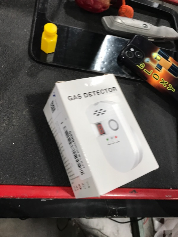 Photo 1 of HSTMYFS Natural Gas Leak Detector, Plug-in Propane Natural Gas Detector for Home Kitchen RV, Combustible & Explosive Gas Alarm for LPG, LNG, Methane